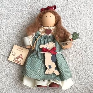 1990 Vintage Lizzie High Doll Emily Bowman Snacks for Santa